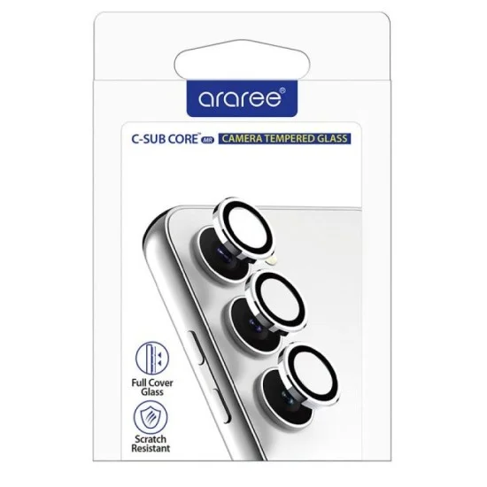 Camera Lens Protector Samsung S24 Metal Ring C-Subcore Araree - Clear